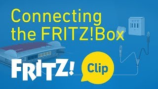 FRITZ Clip  Connecting the FRITZBox in 5 minutes [upl. by Cinomod]