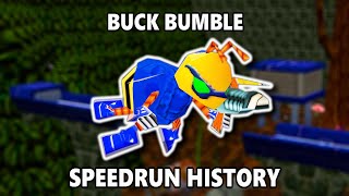 Buck Bumble Speedrunning History [upl. by Snow]