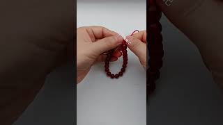 Simple braided bracelet tutorial Handwoven zerobased teaching Rope braiding tutorial Beading t [upl. by Eisserc]