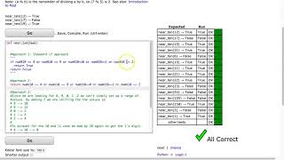 Codingbat  nearten Python [upl. by Oderfodog188]