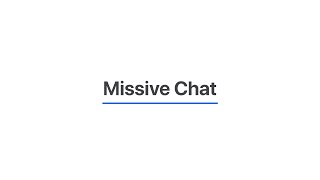 Missive Chat  Add a chat to your website [upl. by Katha]