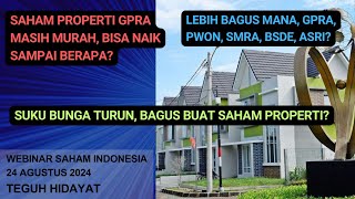 Saham Properti GPRA Bakal Terbang [upl. by Tnarg546]