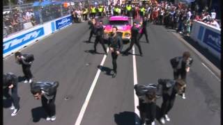 Grease Australia Cast  Grease Lightning at Sydney V8s 2013 [upl. by Zenas582]