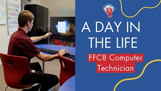 Day in the Life of an FFC8 Computer Technician  IT Professionals Day [upl. by Natala]