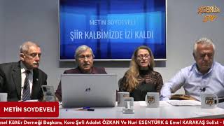 Metin SOYDEVELİ’nin Hazırlayıp Sunduğu Şiir Kalbimizde İZİ KALDI [upl. by Johnstone]