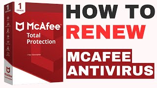 How To Renew McAfee Antivirus amp Extend McAfee Subscription [upl. by Peterus]