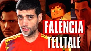 Um GRANDE estúdio de games declara FALÊNCIA o fim da TELLTALE GAMES o que aconteceu [upl. by Richara]