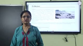 ZOOLOGY SemIV General Lecture on Environmental Pollution by Dr Papri saha [upl. by Nannie]