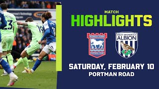 Tom Fellows amp John Swift score in draw at Portman Road  Ipswich Town 22 Albion  MATCH HIGHLIGHTS [upl. by Yllus507]