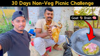 First Time Hamne Goat 🐐 Head Banayaa  New Vlog  30 Days Challenge vlog [upl. by Dias]