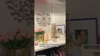 Closet tour momager closet closettour closetdesign happyspace disney [upl. by Nauqal935]