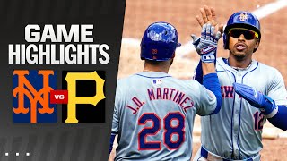 Mets vs Pirates Game Highlights 7724  MLB Highlights [upl. by Stockmon]