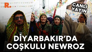 Diyarbakırda coşkulu Newroz kutlaması CANLI [upl. by Alessig]