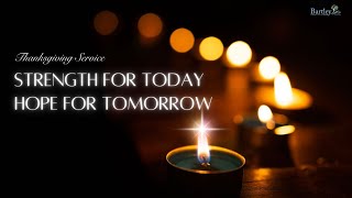 31 Dec 2023 Strength For Today Hope For Tomorrow English Service SgSL CC [upl. by Briggs573]