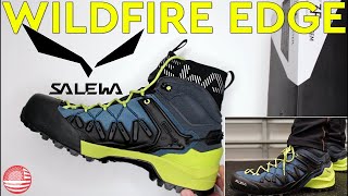 Salewa Wildfire Edge Mid GTX Review Salewa Hiking Boots Review [upl. by Miguela]