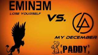 Eminem vs Linkin Park  Lose Yourself  My December Remix Mashup [upl. by Akenal287]