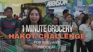 1 minute challenge Grocery for Brilliant Skin PWD Deaf [upl. by Valiant]