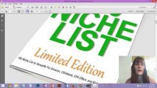 100 Niche List [upl. by Aig]