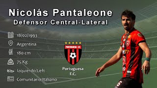 Nicolás Pantaleone  Portuguesa FC 2024 [upl. by Naujaj]