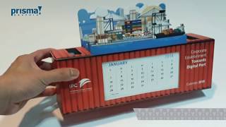 Pelabuhan Indonesia II  3D Calendar Design [upl. by Milka]