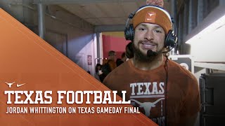 Jordan Whittington on Texas Gameday Final Nov 21 2023 [upl. by Bertrando]