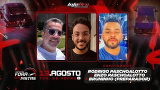 LIVE FORA DAS PISTAS  RODRIGO E ENZO PASCHOALOTTO  BRUNINHO PREPARADOR [upl. by Laveen]