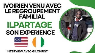 COMMENT JE SUIS VENU AUX USA AVEC LE REGROUEMENT FAMILIAL EN 2023 [upl. by Beeck]