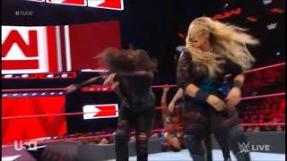 Nia Jax amp Tamina Trading Headbutts [upl. by Silas]