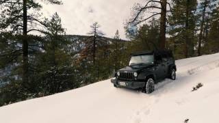 Frazier Park Secret Snow Area  Mt Pinos  Nordic Base [upl. by Ofori]