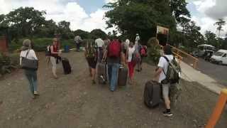 Tortuguero Boat transfer La Pavona dock [upl. by Cohbert]