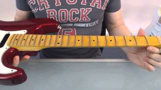 How to scallop a fret board  How deep should you go [upl. by Silda]