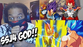 King Vegetas NEW God Form Dragon Ball Super VE PART 11 REACTION [upl. by Anayra]