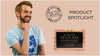 1821 Man Made Detox Bar Product Spotlight [upl. by Eelytsirk]