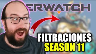 SKINS FILTRADAS DE LA SEASON 11 DE OVERWATCH Y ¿PINK MERCY [upl. by Suedaht]