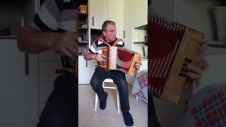 Ballo BergamascoBeatrice Giuseppemelodeon accordion diatonicitalian folk danceItalian music [upl. by Einolem]