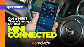 MINI Connected App Review  Communicate with your Mini from anywhere  CarAdvice Sponsored [upl. by Guise663]