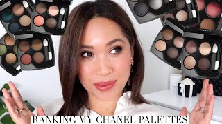 ✨RANKING MY CHANEL PALETTES✨EVERYDAY EDIT✨ [upl. by Shing]