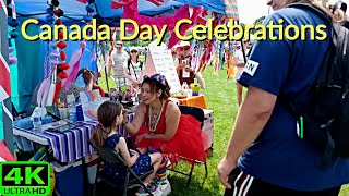 【4K】CANADA DAY CELEBRATIONS IN TORONTO 2023 [upl. by Shaina753]