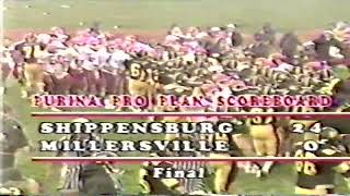 1989 Shippensburg University Football vs Millersville University [upl. by Aneeres]