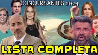 ✅️FILTRAN LISTA de CONCURSANTES de Supervivientes 2024👇 [upl. by Adelina]