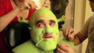 Brian dArcy James Shows How He Created a Monster Shrek [upl. by Wendye]