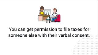 How to File Taxes for Someone Else [upl. by Enyluqcaj67]