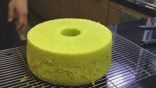 Lets make Pandan Chiffon Cake [upl. by Kameko888]