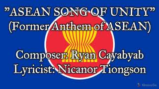 quotASEAN Song of Unityquot  Former Anthem of ASEAN [upl. by Christoforo215]