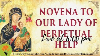 Novena to Our Lady of Perpetual Help amp Benediction  Saturday 22 October 2022  600 PM [upl. by Eckmann]