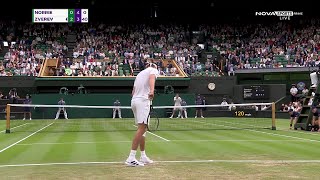 Wimbledon 2024  Cameron Norrie vs Alexander Zverev Highlights  Tennis Grand Slam Champion 🔴 [upl. by Yenittirb]