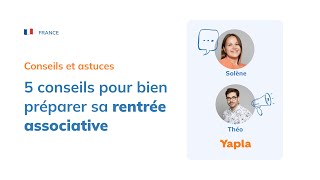 5 mesures simples pour bien préparer sa rentrée associative [upl. by Oringas]