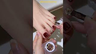 How to Do Nail Art with Regular Foot Nail Polish shorts short thenailfusion nails nailart [upl. by Zenobia395]