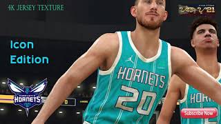 NBA 2k21 PC Charlotte Hornets jersey pack 2021 [upl. by Ainsley]