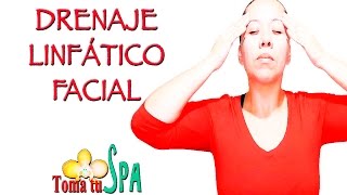 DRENAJE LINFÁTICO FACIAL quotELIMINA TOXINASquot [upl. by Novets]